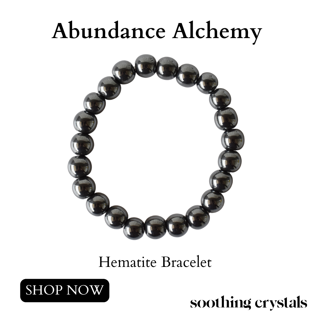 Hematite Bracelet (Alignment Of Chakra and Focus