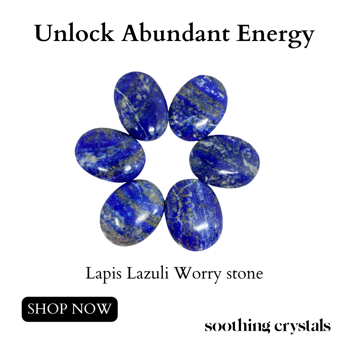 Lapis Lazuli Pocket Stones (Grounding and Protection)