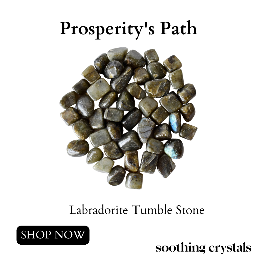 Labradorite Tumbled Crystals (Transformation and Connection With Nature)