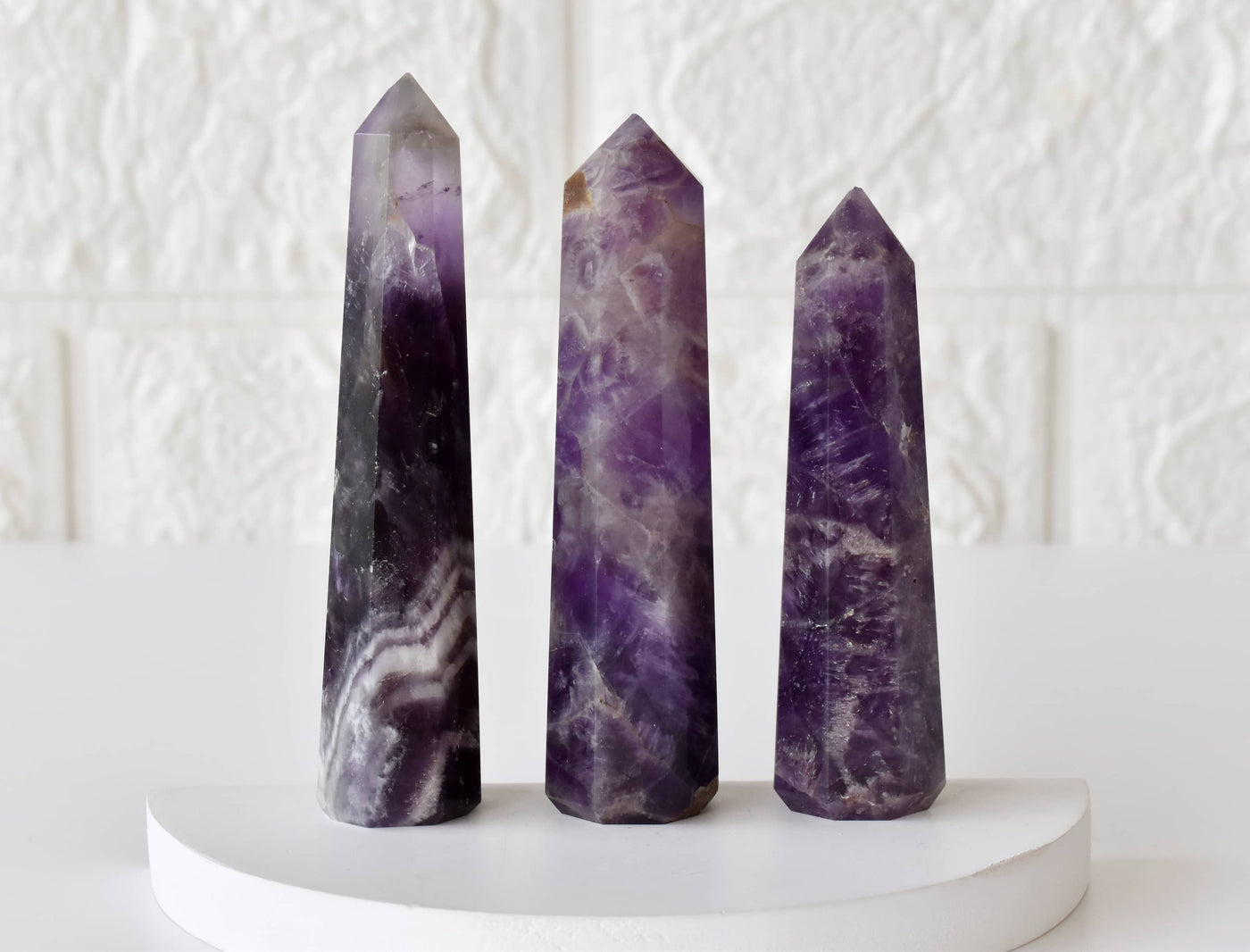 Amethyst Tower Point (Purification and Serenity)