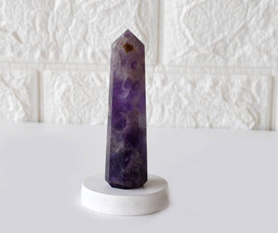 Amethyst Tower Point (Purification and Serenity)