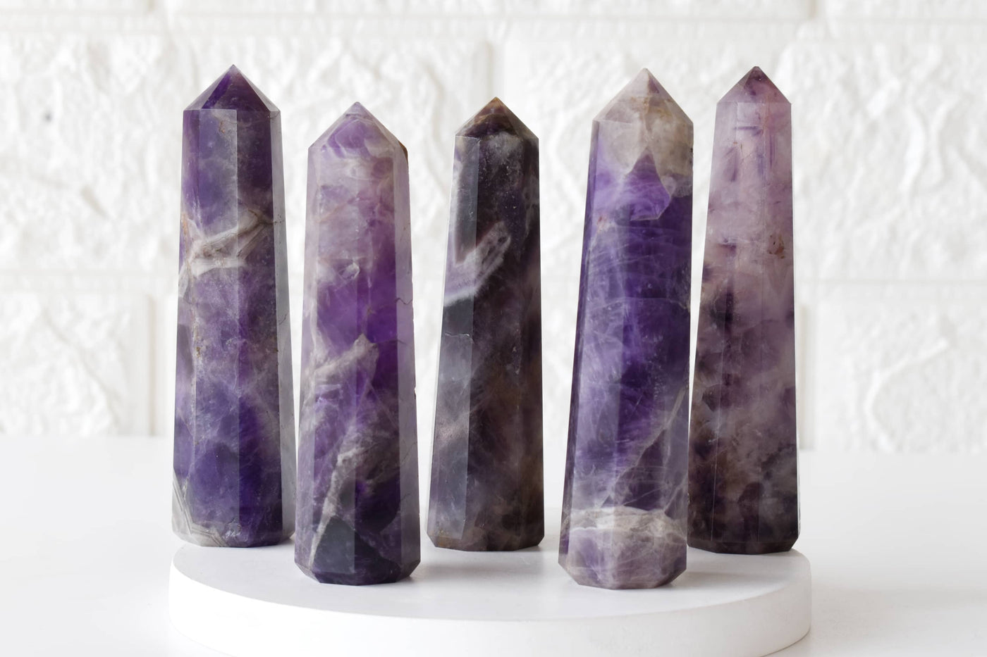 Amethyst Tower Point (Purification and Serenity)