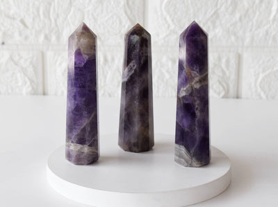 Amethyst Tower Point (Purification and Serenity)