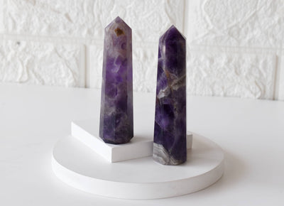 Amethyst Tower Point (Purification and Serenity)