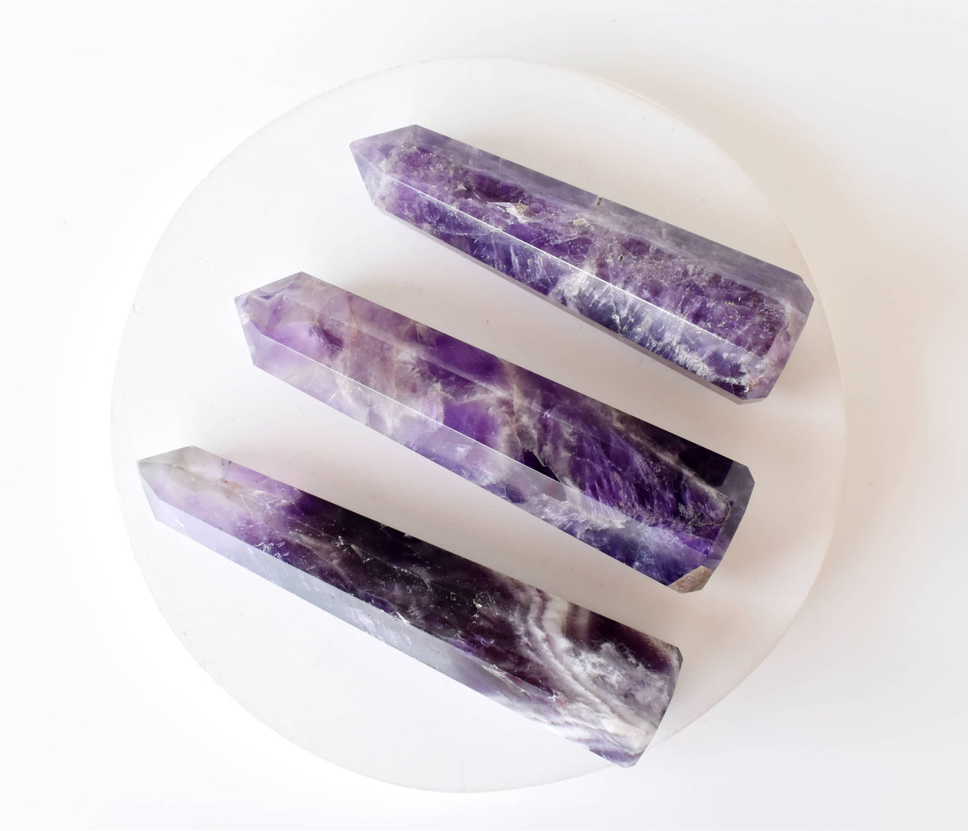 Amethyst Tower Point (Purification and Serenity)