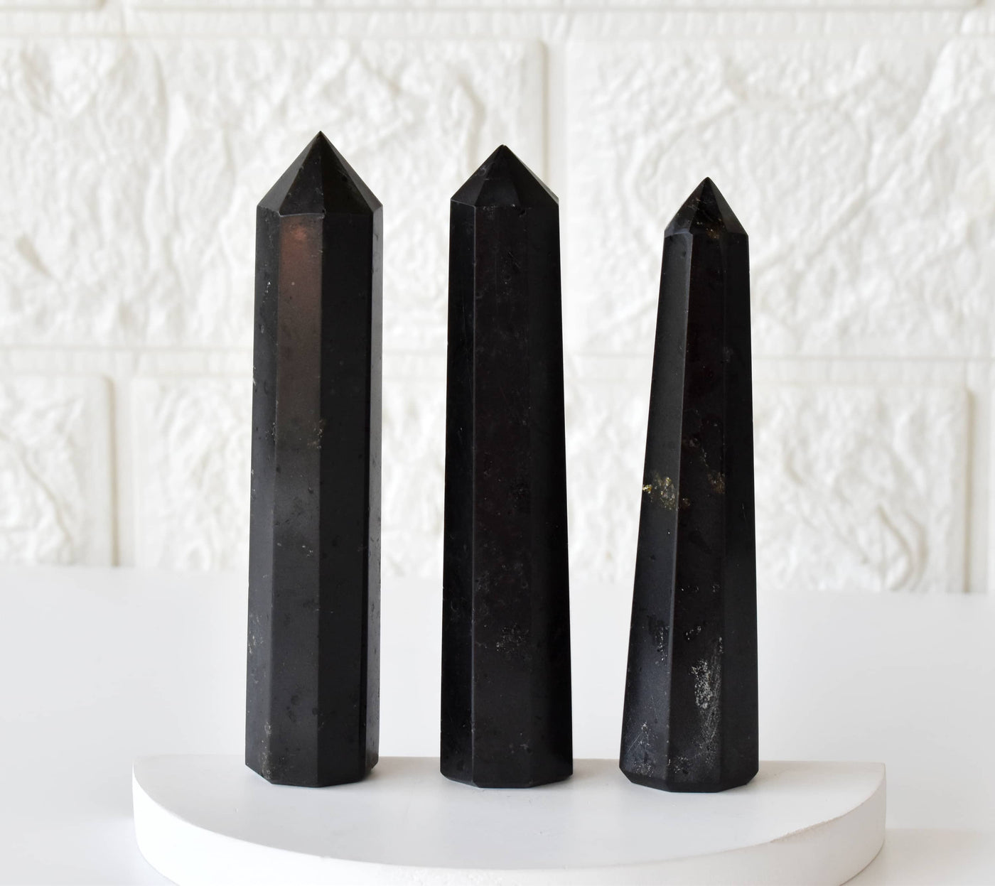 Black Tourmaline Tower Point (Balance and Security)