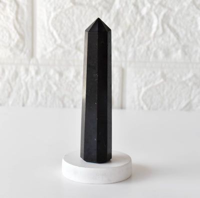 Black Tourmaline Tower Point (Balance and Security)