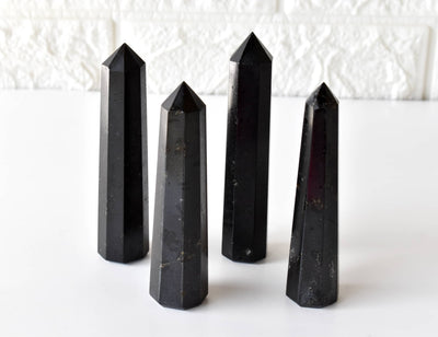 Black Tourmaline Tower Point (Balance and Security)