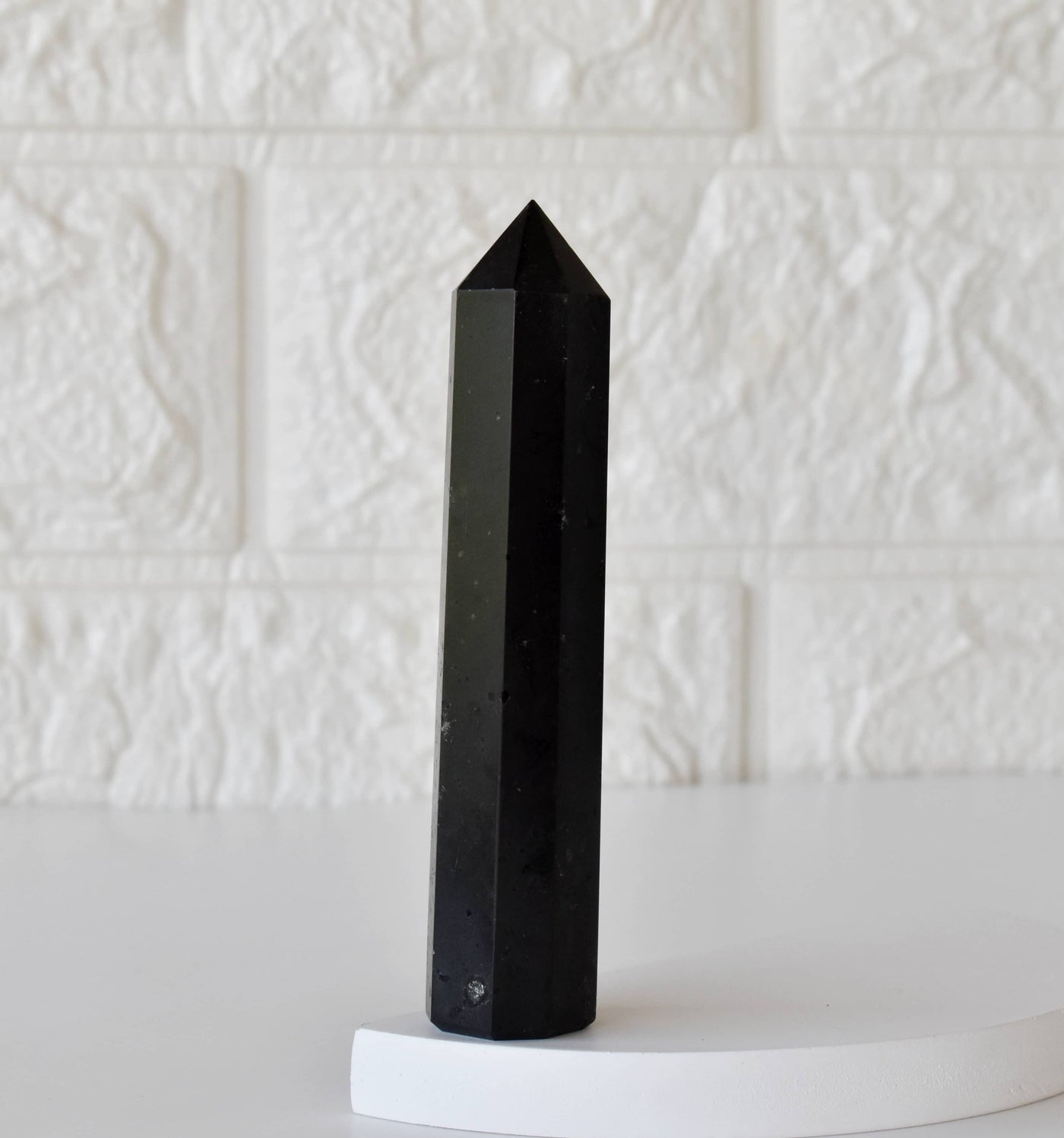 Black Tourmaline Tower Point (Balance and Security)