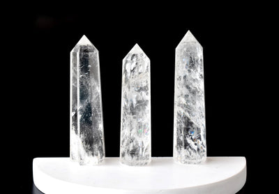 Crystal Quartz Tower (Mental Clarity and Emotional Stability)