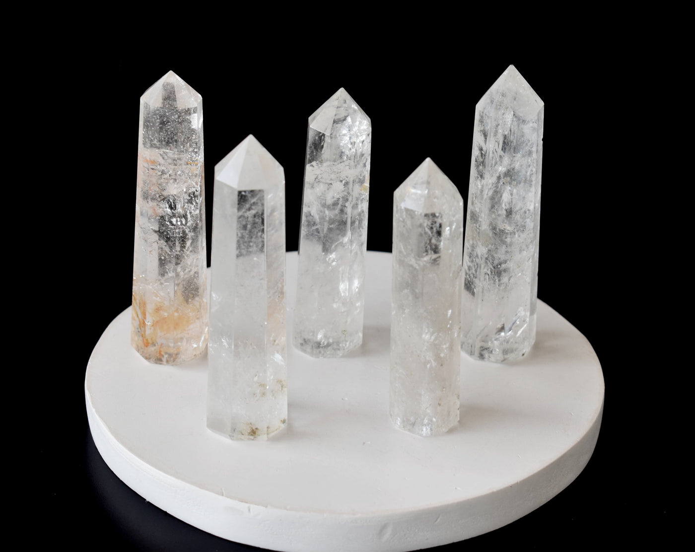 Crystal Quartz Tower (Mental Clarity and Emotional Stability)