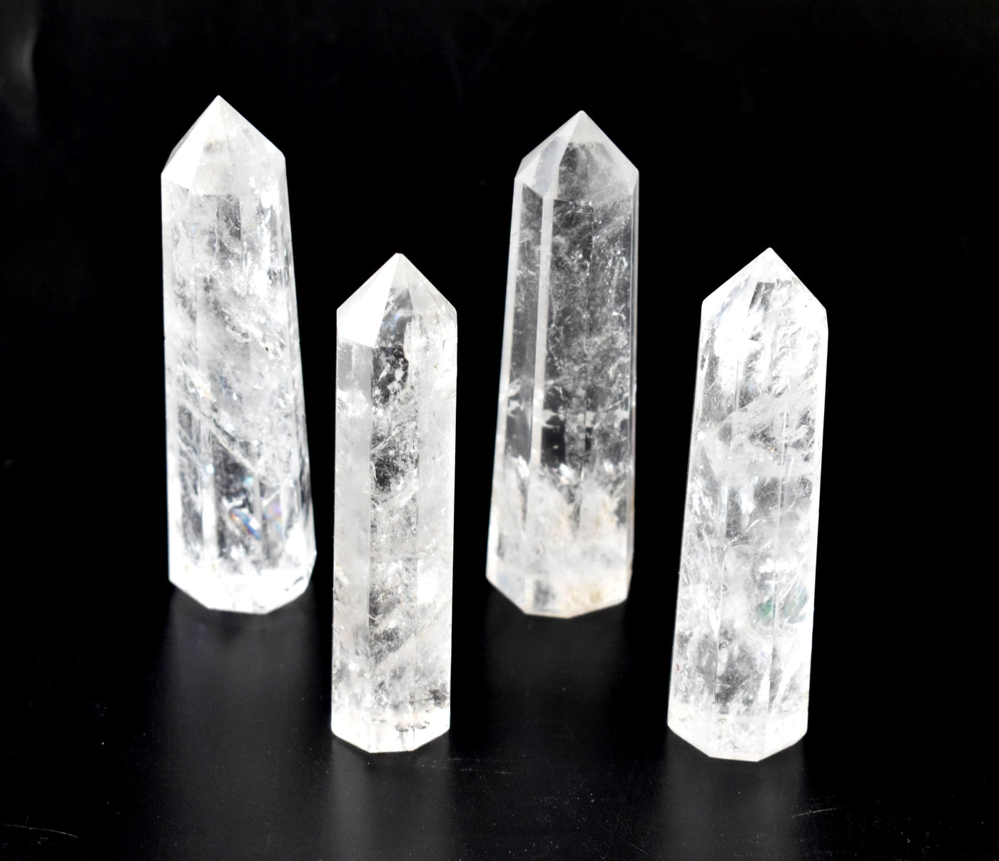 Crystal Quartz Tower (Mental Clarity and Emotional Stability)