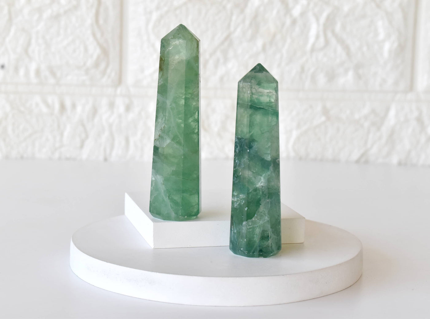 Green Fluorite Tower Point (Spiritual Awakening and Personal Growth)