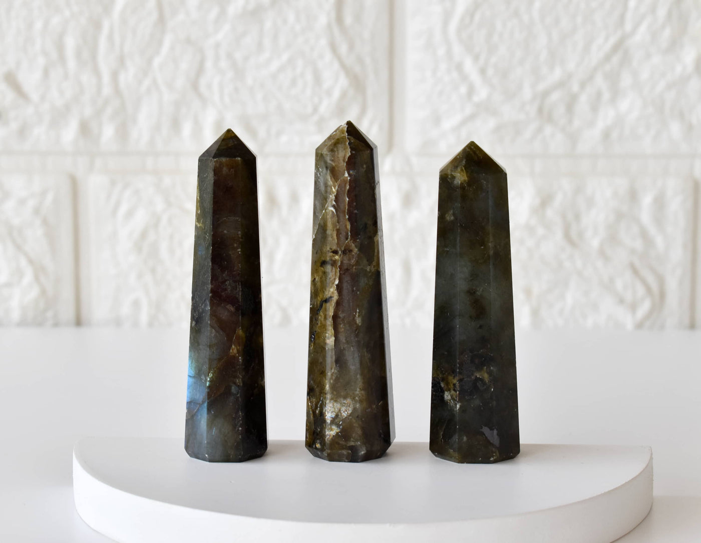 Labradorite Tower Point ( Intuition and Spiritual Enlightenment)