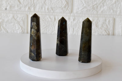 Labradorite Tower Point ( Intuition and Spiritual Enlightenment)