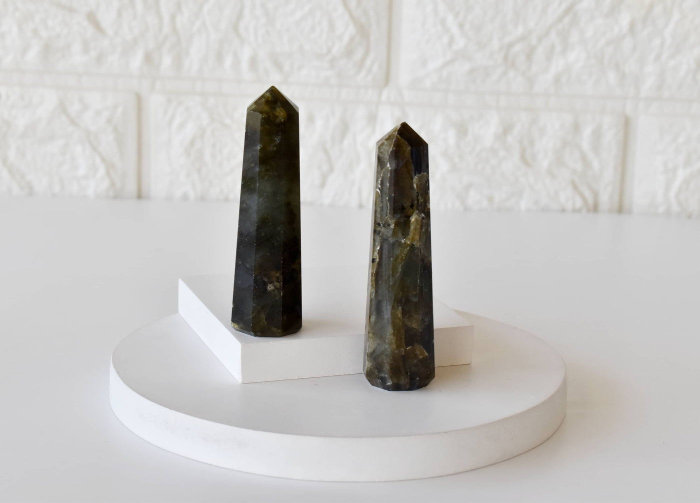 Labradorite Tower Point ( Intuition and Spiritual Enlightenment)