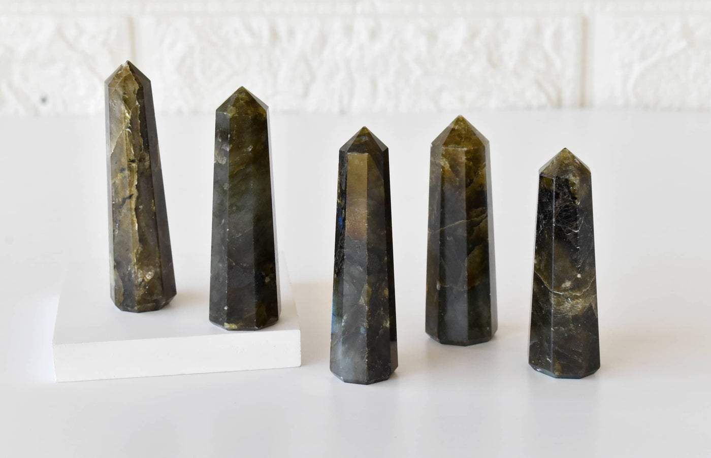 Labradorite Tower Point ( Intuition and Spiritual Enlightenment)