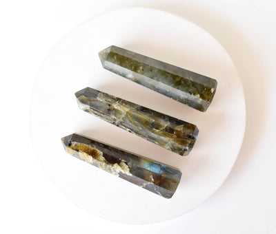 Labradorite Tower Point ( Intuition and Spiritual Enlightenment)