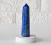 Lapis Lazuli Obélisque Tower Point - Crystal Point, Healing Crystal Tower Point