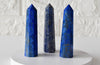 Lapis Lazuli Obélisque Tower Point - Crystal Point, Healing Crystal Tower Point