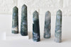 Moss Agate Tower Point (Tranquility and Emotional Balance)