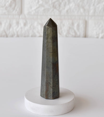 Pyrite Tower Point (Creativity and Strength)