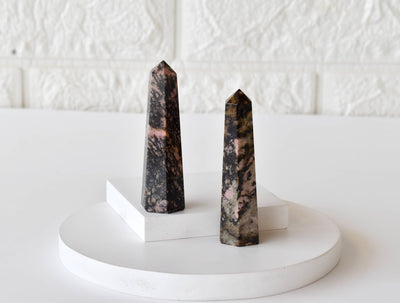 Rhodonite Tower Point (Codependency and Self-Destruction)