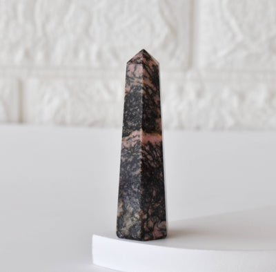 Rhodonite Tower Point (Codependency and Self-Destruction)