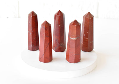 Red Jasper Tower USA (Tranquility and Sense of Grounding)