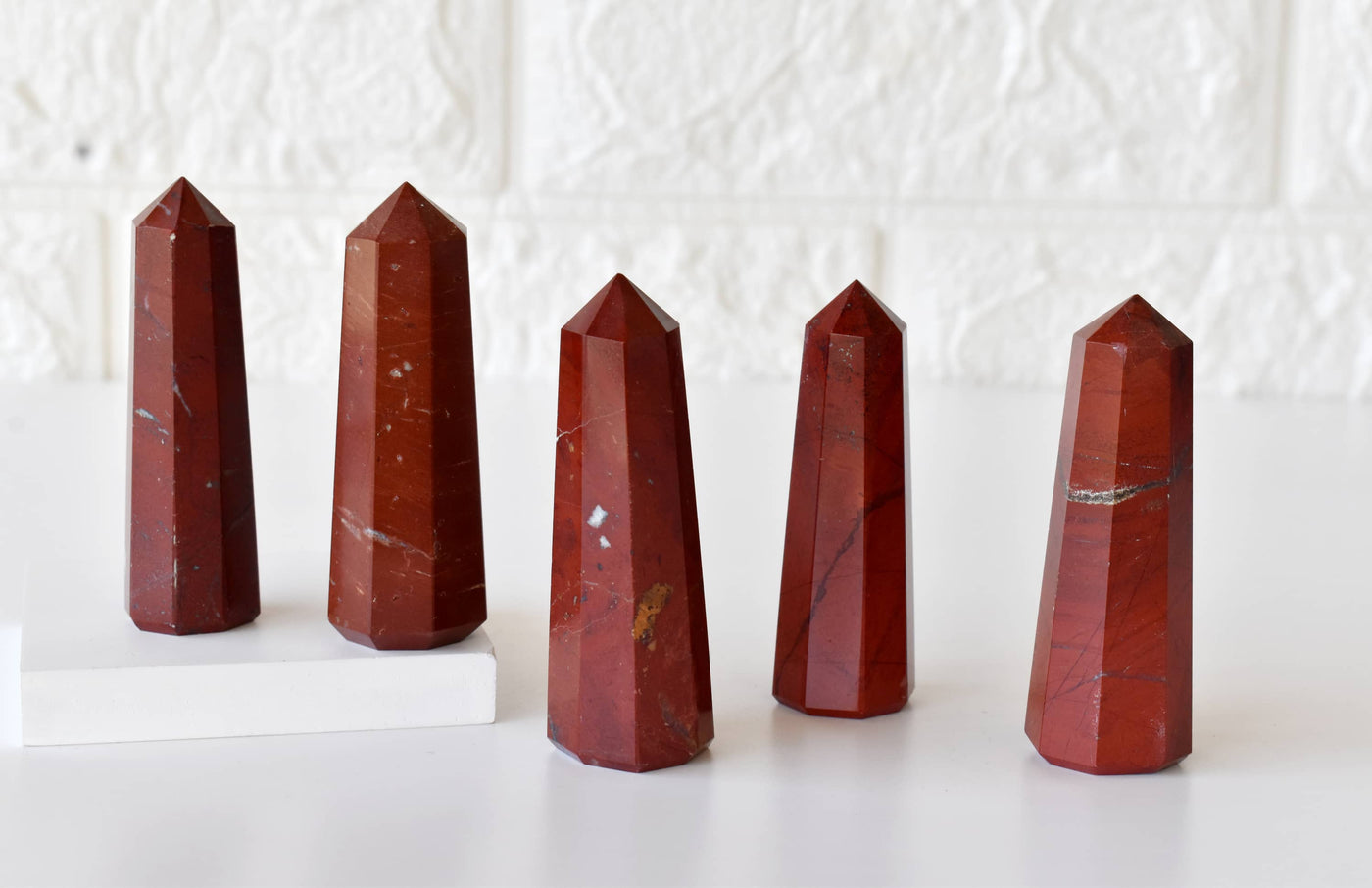 Red Jasper Tower USA (Tranquility and Sense of Grounding)