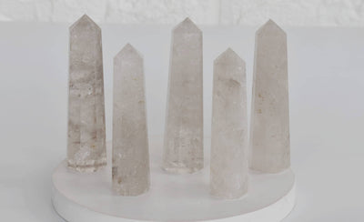 Smokey Quartz Tower Point (Emotional Calmness and Depression)