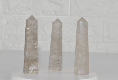 Smokey Quartz Tower Point (Emotional Calmness and Depression)