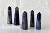 Sodalite Obélisque Tower Point - Crystal Point, Healing Crystal Tower Point