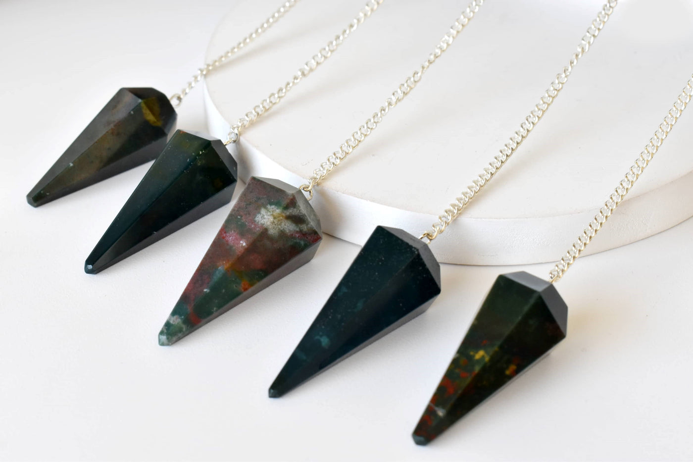 Bloodstone Pendulum (Protection and Strength)