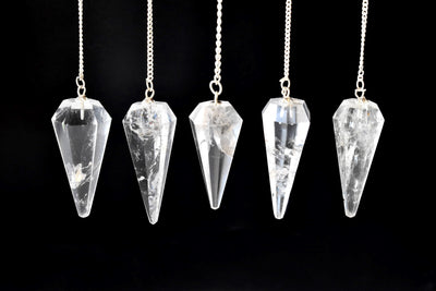 Crystal Quartz Pendulum (Meditation and Channeling)