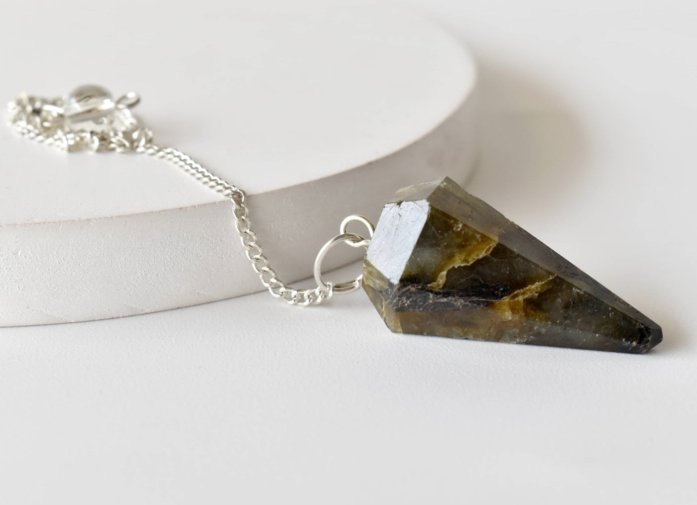 Labradorite Pendulum (Synchronicity and Protection)