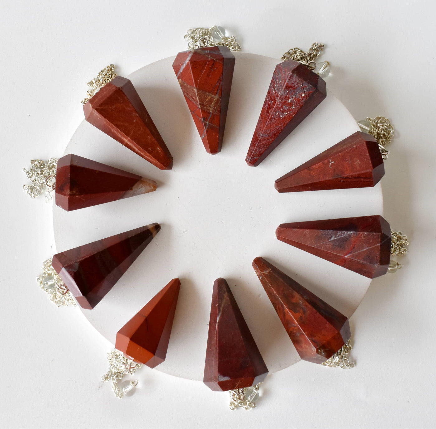 Red Jasper Pendulum (Generosity and Manifestation )