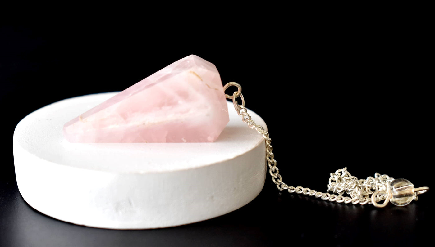 Rose Quartz Pendulum (Creativity and Empathy )