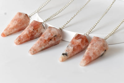 Sunstone Pendulum (Luck And Good Fortune)