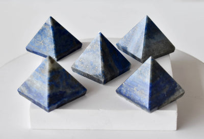 Lapis Lazuli Pyramids (Stimulate Psychic Abilities and Inner Vision)