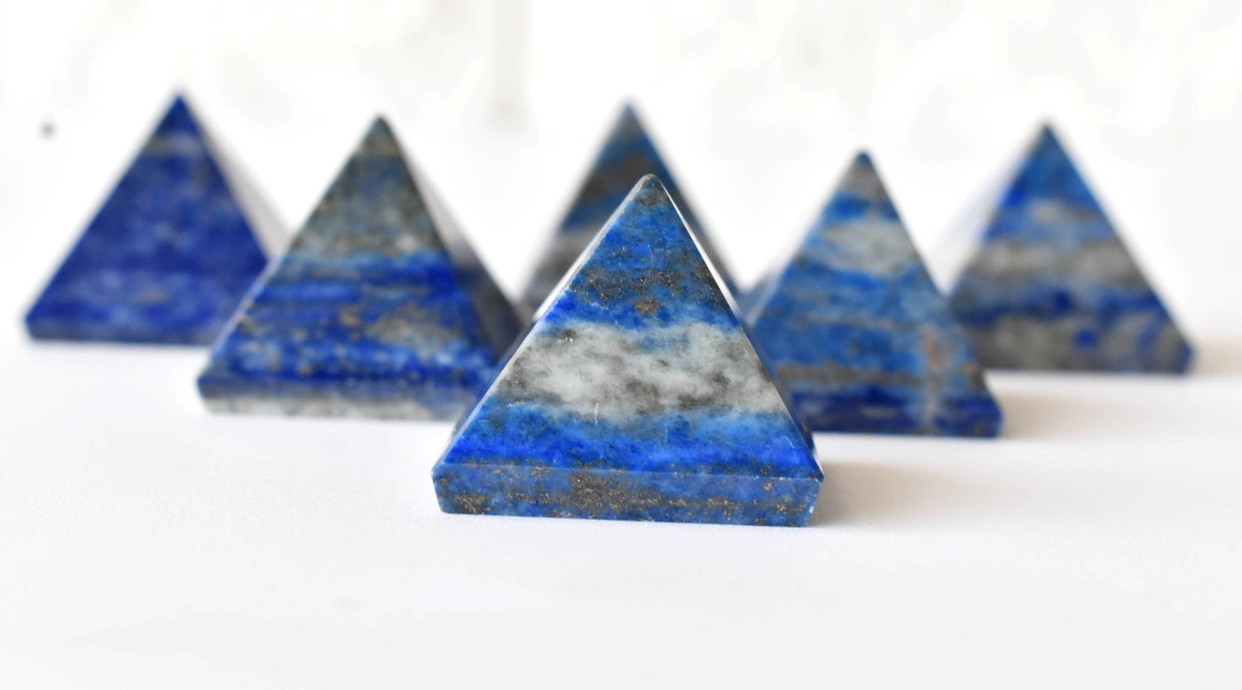 Lapis Lazuli Pyramids (Stimulate Psychic Abilities and Inner Vision)