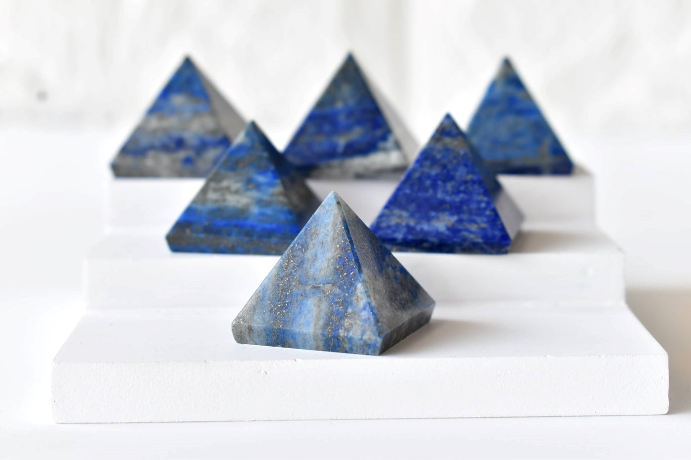 Lapis Lazuli Pyramids (Stimulate Psychic Abilities and Inner Vision)