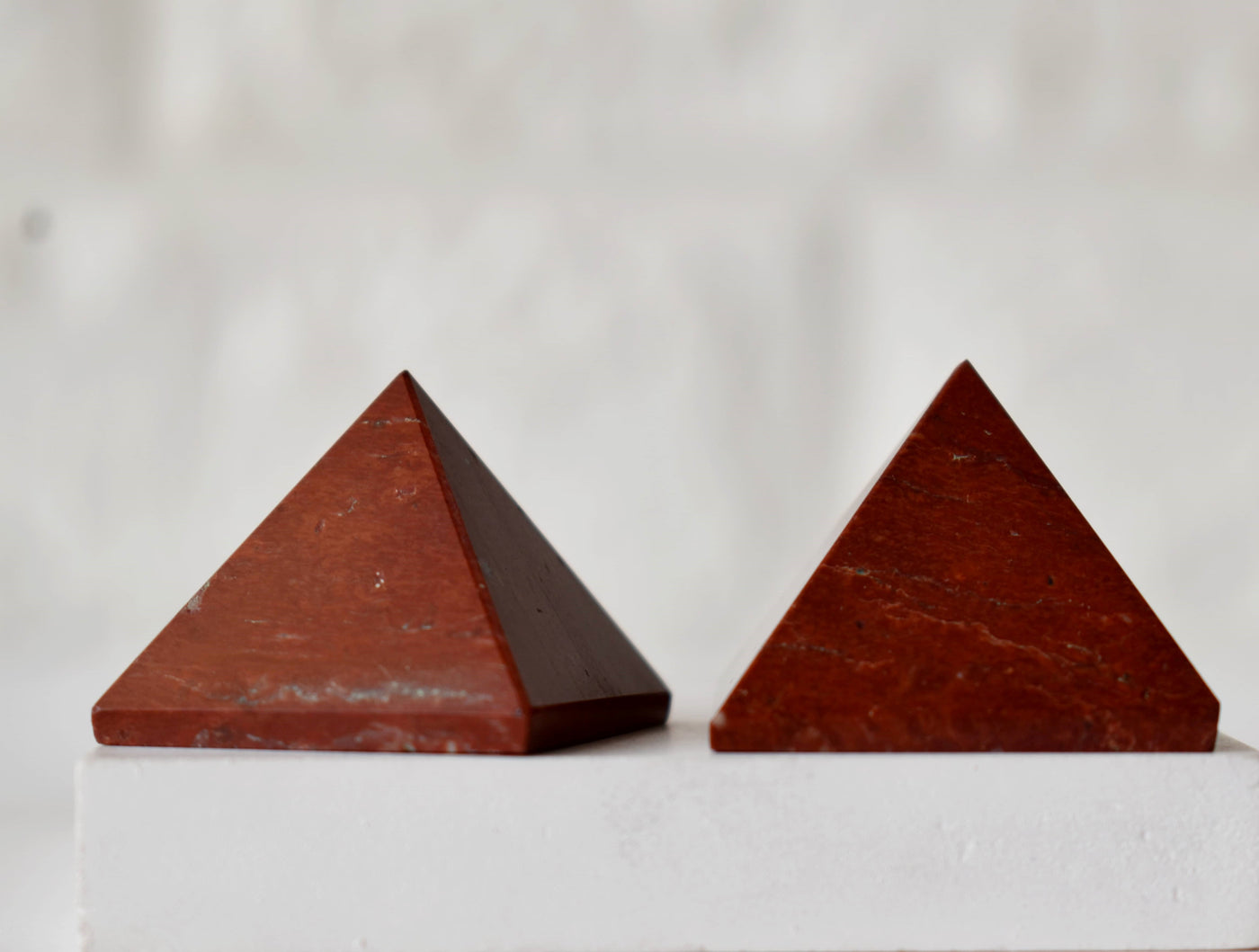 Red Jasper Pyramids (Emotional Strength and Stability)