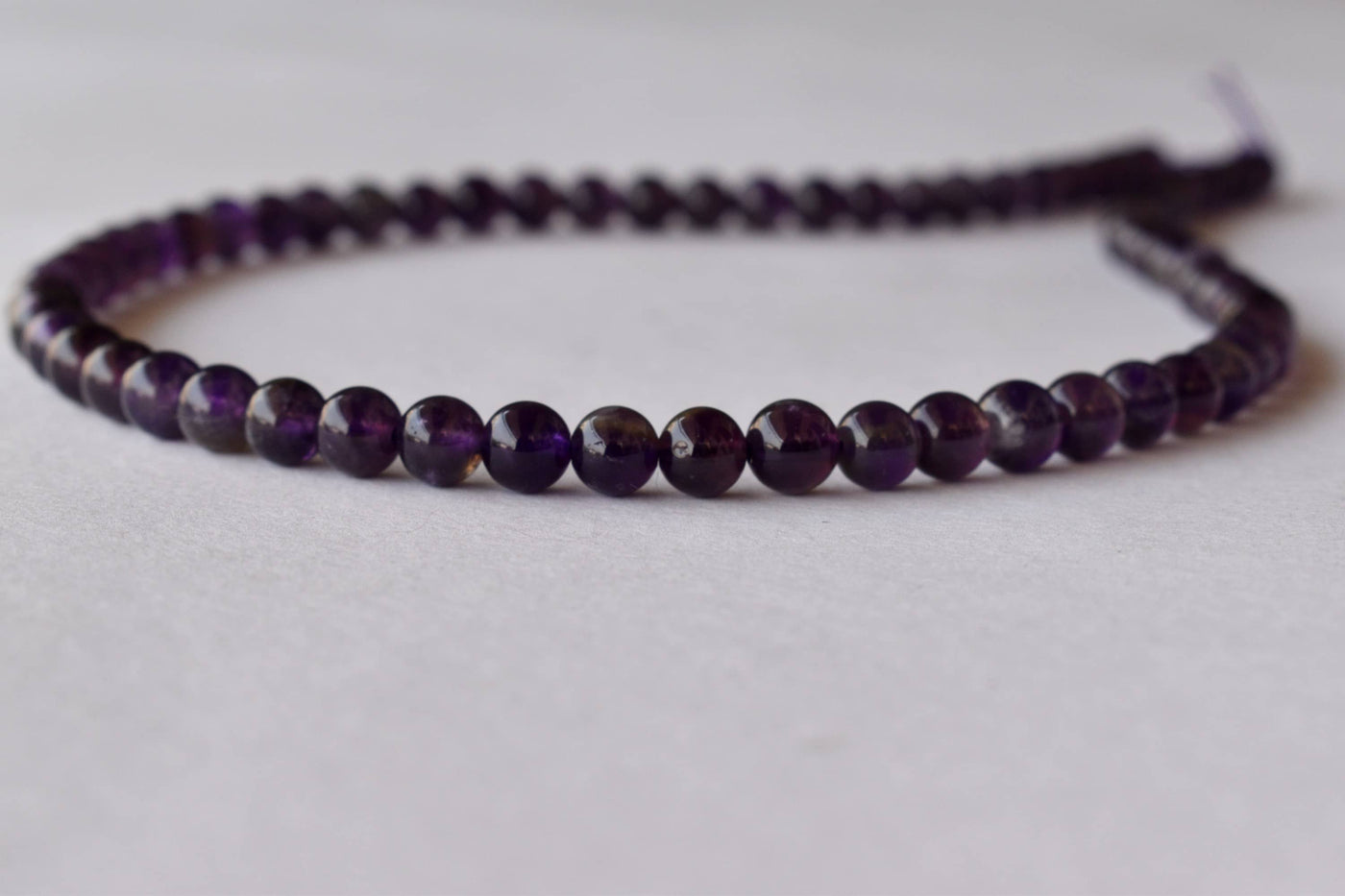 Amethyst Beads, Natural Round Crystal Beads 4mm to 12mm