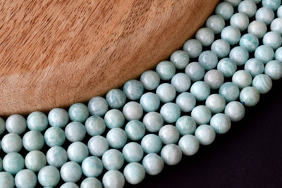 Amazonite Beads, Natural Crystal Round Beads 4mm to 10mm