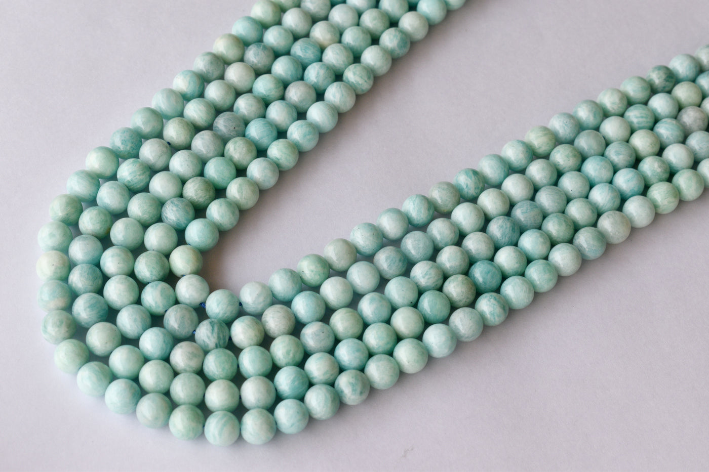 Amazonite Beads, Natural Crystal Round Beads 4mm to 10mm