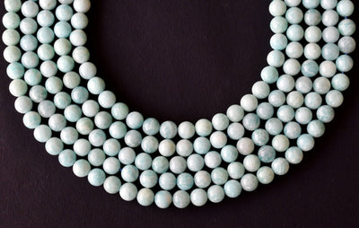 Amazonite Beads, Natural Crystal Round Beads 4mm to 10mm