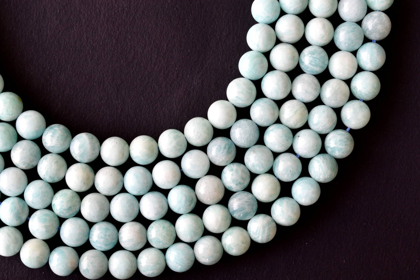 Amazonite Beads, Natural Crystal Round Beads 4mm to 10mm