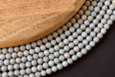 Angelite Beads, Natural Crystal Round Beads 4mm to 10mm