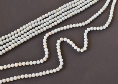 Angelite Beads, Natural Crystal Round Beads 4mm to 10mm